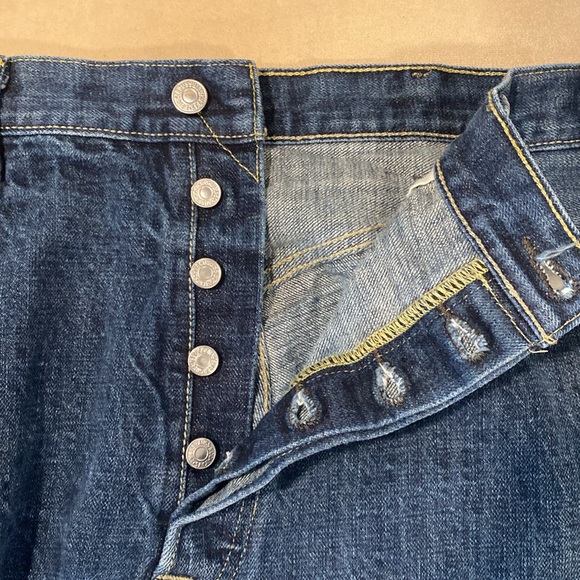 Levi Strauss / Levi's 501 button fly jeans, sz 38 x 34 - Picture 11 of 13